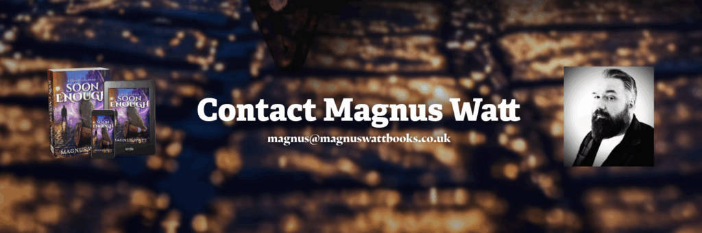 Contact Magnus Watt magnus@magnuswattbooks.co.uk