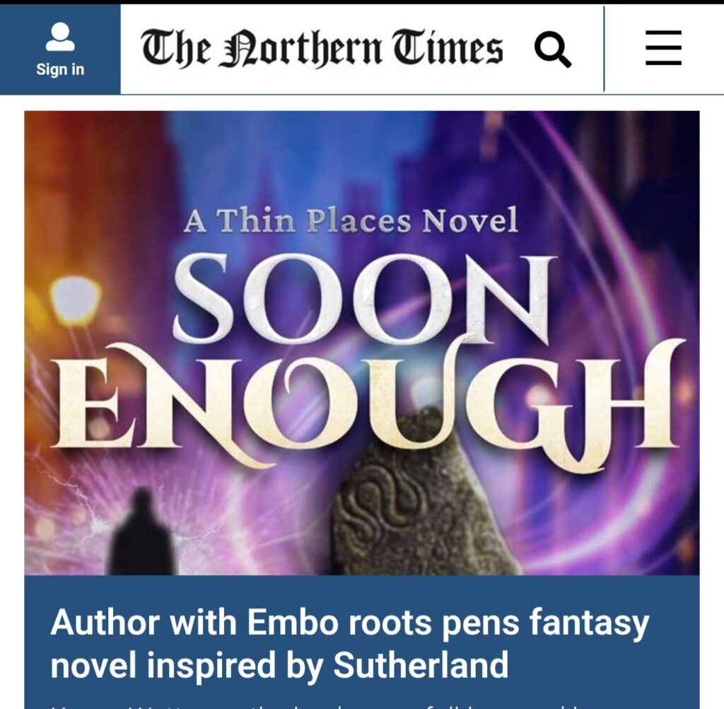 Northern Times Article Featuring Magnus Watt